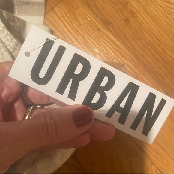 Urban Outfitters nothing but business linen striped trousers size 0 NWT - Picture 5 of 8